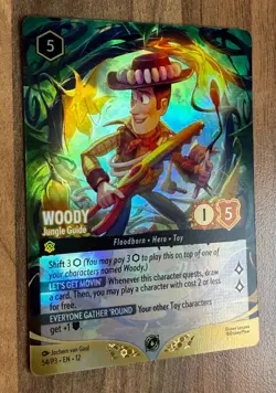 Disney Lorcana - Woody Jungle Guide - 54/P3 - Foil Promo - Championship Top 8 - Image 4