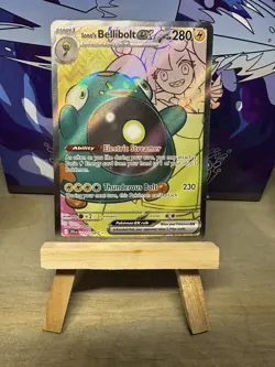 Ionos Bellibolt ex 172/159 (JTG) Journey Together NM Full Art Pokemon Card - Image 1