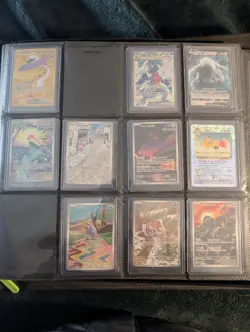 Pokemon Card Binder Lot In Toploaders - Image 1
