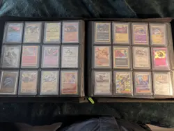 Pokemon Card Binder Lot In Toploaders - Image 5