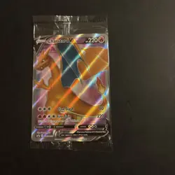 Charizard V SWSH050 SWSH: Sword & Shield Promo Cards Holo SEALED!!! - Image 1