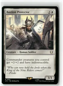 Bastion Protector 162 Commander: The Lord of the Rings: NM - Image 1