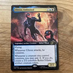 Ultron, Unlimited | Extended Art | Commander: Marvel Super Heroes 422 NM - Image 1