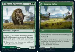 4x Kazandu Mammoth // Kazandu Valley NM-Mint, English Zendikar Rising MTG Magic - Image 1
