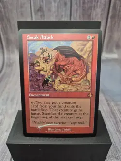 Sneak Attack Retro Frame Foil Dominaria Remastered LP - Image 1