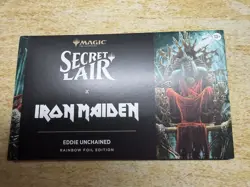 Magic: The Gathering Iron Maiden Eddie Unchained Secret Lair Drop Rainbow Foil - Image 1