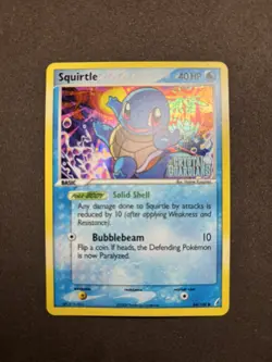 Pokemon Squirtle EX Crystal Guardians 64/100 Stamped Reverse Holo 2006 TCG WOTC - Image 1