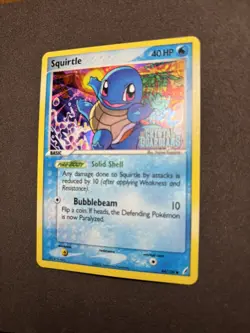 Pokemon Squirtle EX Crystal Guardians 64/100 Stamped Reverse Holo 2006 TCG WOTC - Image 4