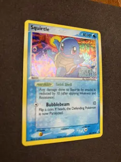Pokemon Squirtle EX Crystal Guardians 64/100 Stamped Reverse Holo 2006 TCG WOTC - Image 5