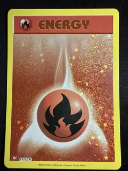 Pokemon English CLC *Holo Basic Fire Energy 033/034 NM TCG Classic Collection - Image 1