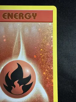 Pokemon English CLC *Holo Basic Fire Energy 033/034 NM TCG Classic Collection - Image 3