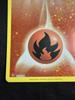 Pokemon English CLC *Holo Basic Fire Energy 033/034 NM TCG Classic Collection - Image 5