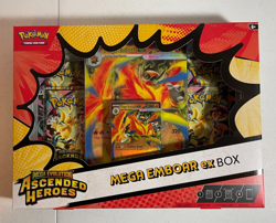 Pokemon TCG Ascended Heroes SEALED 3x Ex Box MEGA EMBOAR MEGANIUM FERALIGATR -A2 - Image 2