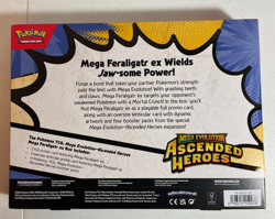 Pokemon TCG Ascended Heroes SEALED 3x Ex Box MEGA EMBOAR MEGANIUM FERALIGATR -A2 - Image 5