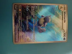 Pokemon TCG SV 151 Wartortle 171/165 Illustration Rare, Private Collection - Image 4