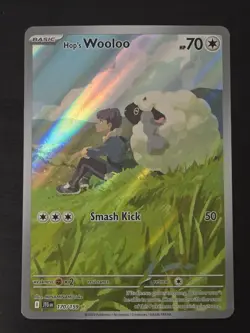 Hop's Wooloo 170/159 - Journey Together - Illustration Rare - Pokemon - Image 1