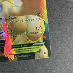 The Pokemon Company Reshiram-EX 95/99 Next Destinies Full Art Ultra Rare Holo - Image 3
