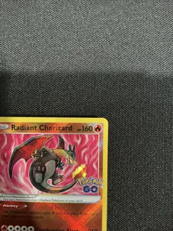 Pokemon Go Radiant Charizard 11/078 Near Mint Condition - Image 3