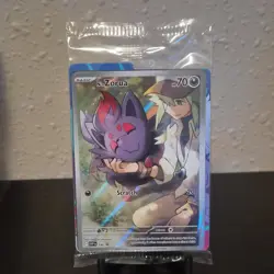 Pokemon TCG N's Zorua 189 SV Scarlet & Violet Promo Holo EN 70 HP SEALED - Image 1