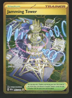 Jamming Tower 243/182 Pokemon TCG SV10: Destined Rivals NM - Image 1