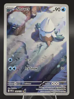 Snover 140/132 ME01: Mega Evolution Illustration Rare Holo Pokemon TCG - Image 2