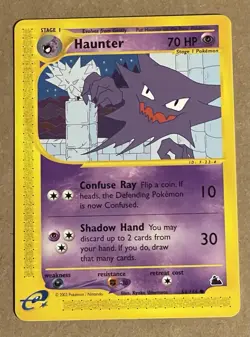 Pokemon TCG Haunter Ecard Skyridge Non Holo Common #63/144 Never Been Played - Image 1