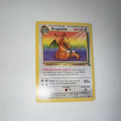 Dragonite Fossil 1st Edition Holo 19/62 1999 100 HP Rare English - Image 4