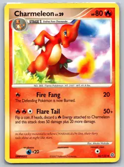 CHARMELEON 46/132 UNCOMMON SECRET WONDERS POKEMON HP - Image 1