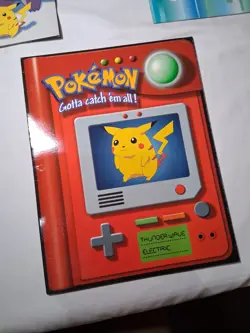 Lot Of 4 Vintage 1999 Pokemon - 3 Hole Punch- School Folder - 2 Pocket Unpunched - Image 2
