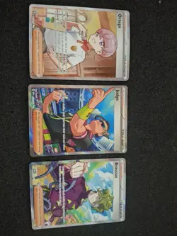2025 Pokemon Destined Rivals Judge And 2 Trainers #222/182 - Image 1