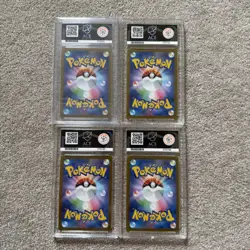 Pokemon TCG Yu Nagaba Pokemon Center Purchase Campaign 4 x ACE 10 slabs - Image 2