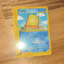 Pokemon TCG Psyduck Aquapolis Common 104/147 2002 50 HP English - Image 1