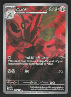 Scizor 205/197 Pokemon TCG SV03: Obsidian Flames VLP - Image 1