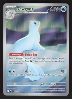 Dewgong 097/094 Pokemon TCG ME02: Phantasmal Flames NM - Image 1