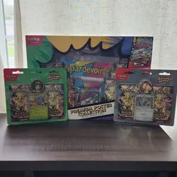 Pokemon ME Ascended Heroes Premium Poster Collection Tangela & Komala Promo - Image 1