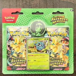 Pokemon ME Ascended Heroes Premium Poster Collection Tangela & Komala Promo - Image 2