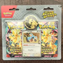 Pokemon ME Ascended Heroes Premium Poster Collection Tangela & Komala Promo - Image 3