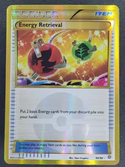 Energy Retrieval 99/98 Secret Rare Ancient Origins Pokemon TCG - Image 1