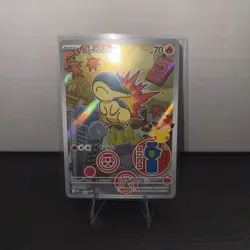 Pokemon TCG Cyndaquil 047 Black Star Promo First Partners Collection Series 2 NM - Image 3