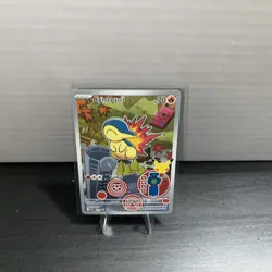 Pokemon TCG Cyndaquil 047 Black Star Promo First Partners Collection Series 2 NM - Image 5