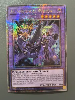 NM Yugioh ALT ART El Shaddoll Winda - RA04-EN052 - Quarter Century Secret Rare - Image 1
