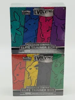 2021 Pokemon Evolving Skies Pokemon Center Elite Trainer Box ETB ARTSET SEALED - Image 1
