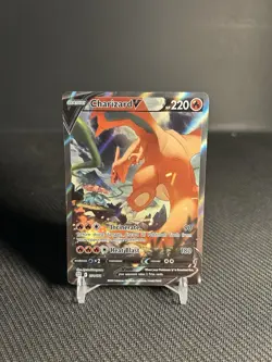 Pokemon TCG Charizard V 154/172 Brilliant Stars Alternate Art MP - Image 1