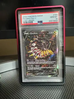 Pokemon Giratina V Lost Origin Full Alt Art PSA 10 Gem Mint (with slab guard) - Image 1