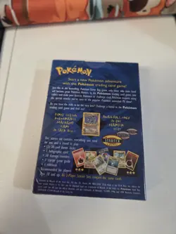 1999 Pokemon Base Set 2-Player Starter Set Theme Deck WOTC Machamp SEALED - Image 3