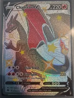 PSA 10 Gem Mint Charizard V Secret Rare Pokemon Champion's Path 079/073 - Image 3