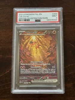 2023 Pokemon SV Paldea Evolved Chi-Yu ex #259/193 PSA 9 - Image 1
