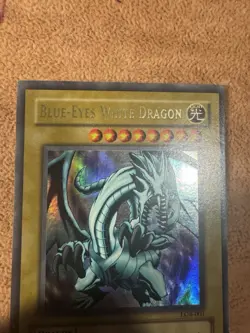 🔥 YUGIOH Blue-Eyes White Dragon LOB-001 Original Print Unlimited MP/HP 🔥 - Image 2