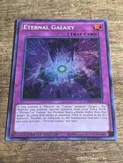Eternal Galaxy CYHO-ENSE3 YuGiOh Super Rare Cybernetic Horizon Card NM - Image 1
