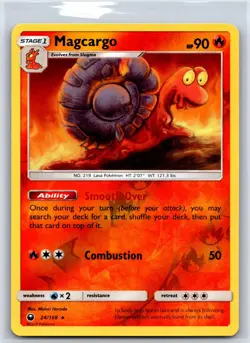Magcargo 24/168 Rare Celestial Storm Pokemon Reverse Holo NM/M 526d-33 - Image 1